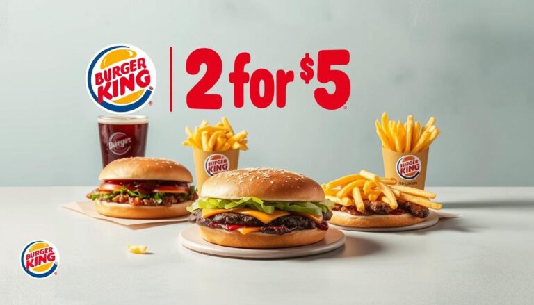 Burger King Menu Prices 2 For $5