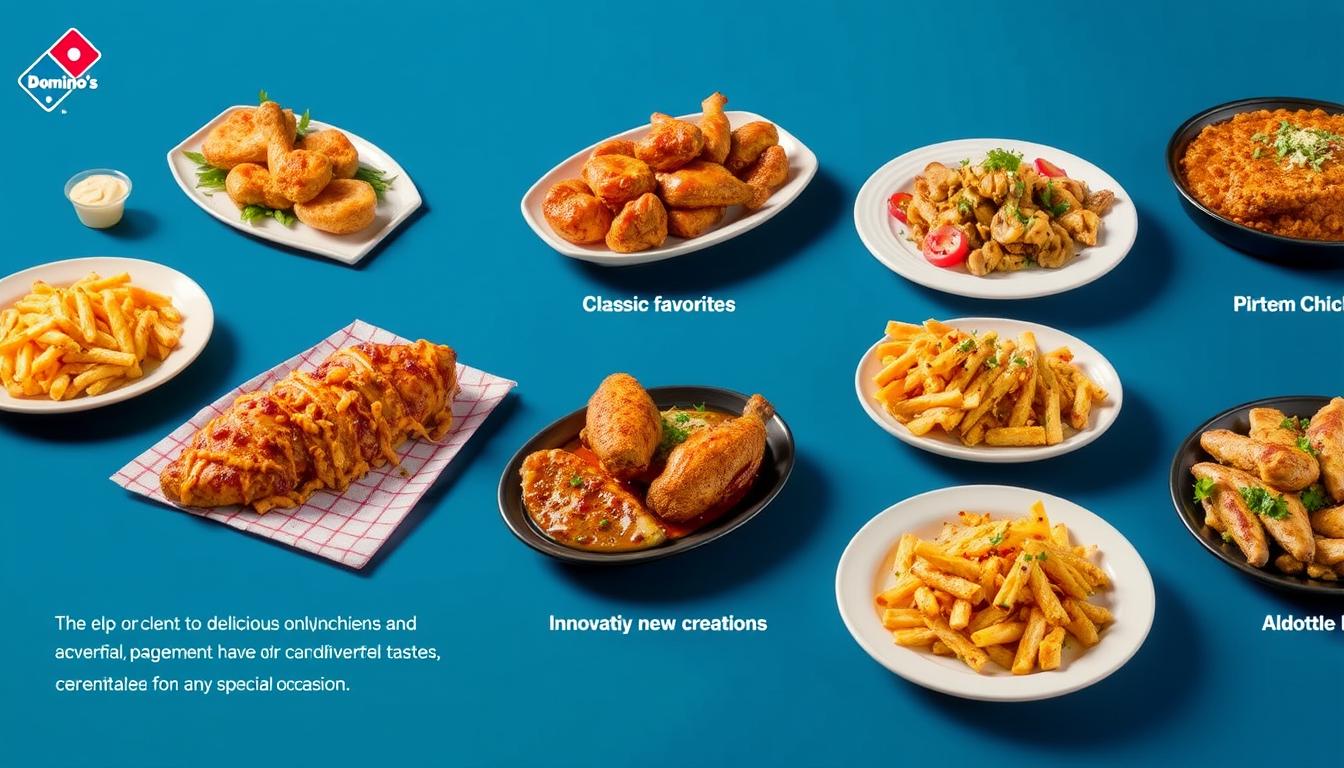 Chicken Domino's Menu