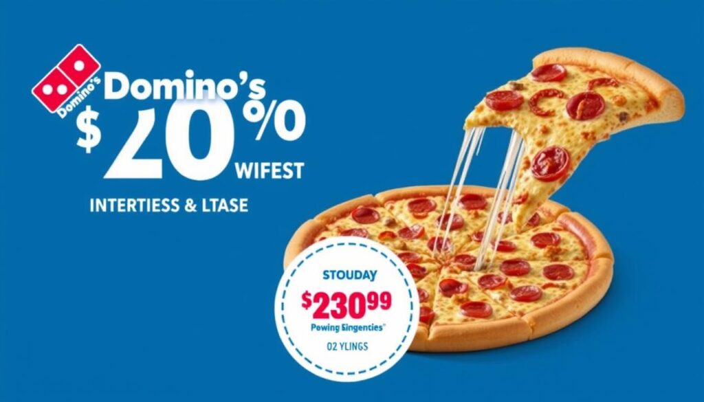 Domino's Online Ordering process