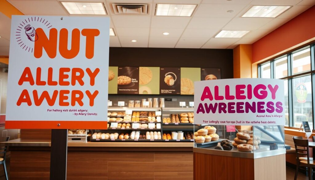 Dunkin Donuts Nut Allergy Awareness
