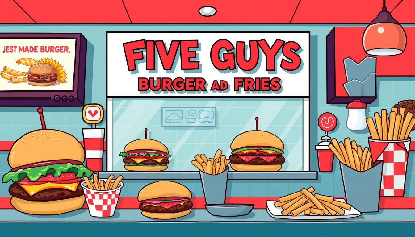 Five Guys Burgers And Fries Menu