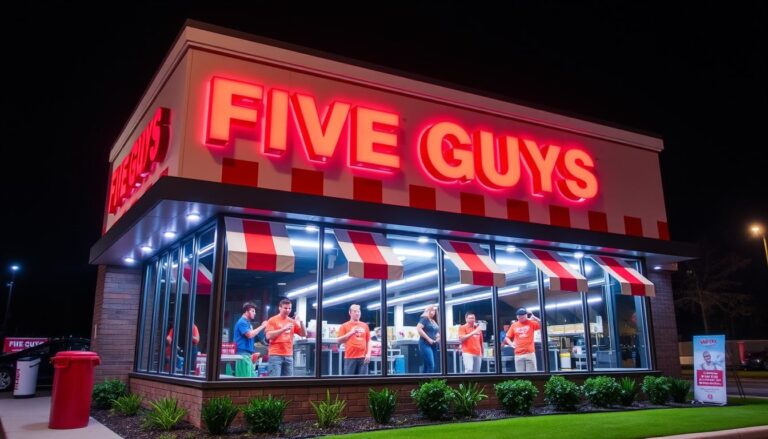 Five Guys Menu Nutrition