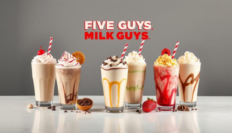 Five Guys Milkshake Menu