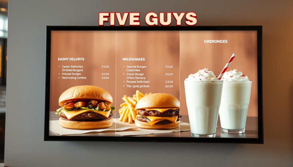 Five Guys Online Ordering Options