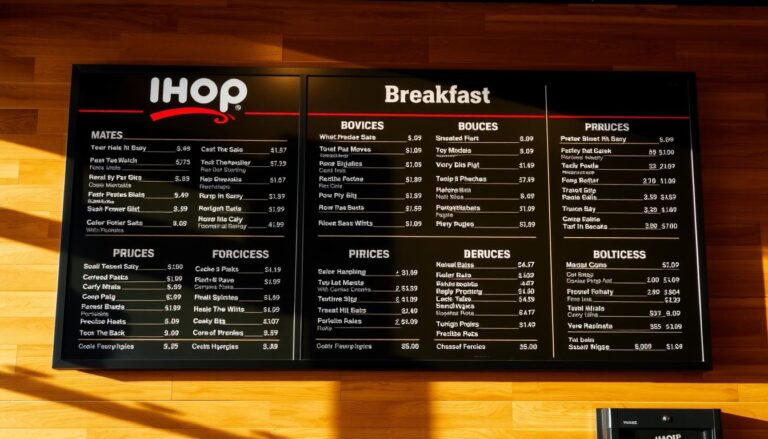 IHOP Breakfast Menu With Prices