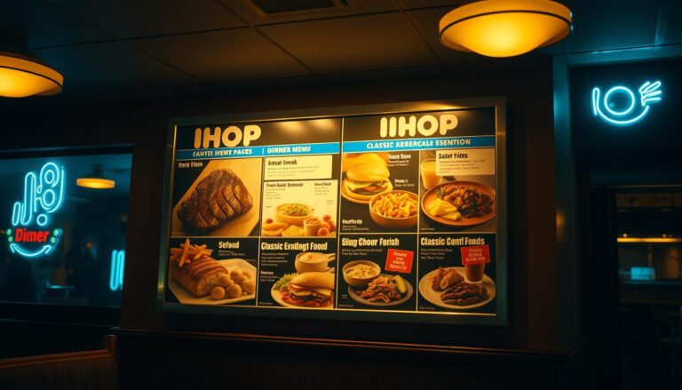 IHOP Dinner Menu
