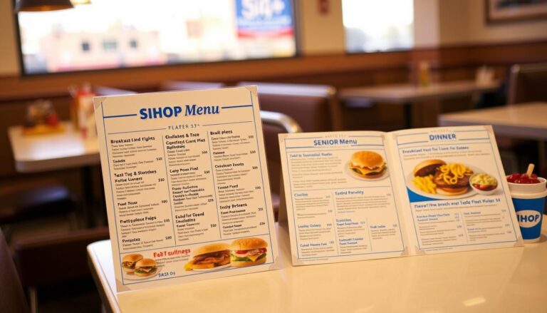 IHOP Senior Menu With Prices