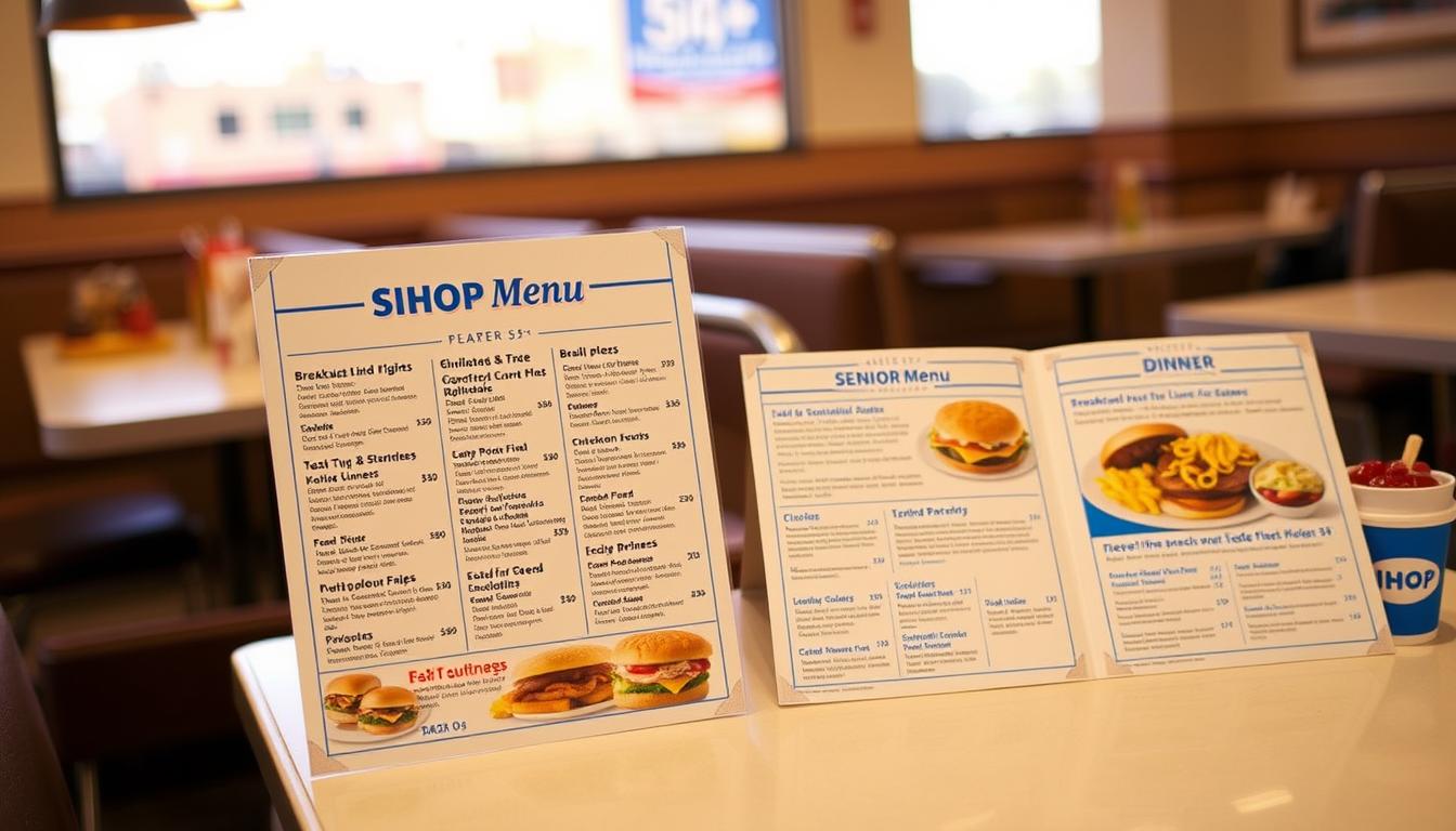 IHOP Senior Menu With Prices