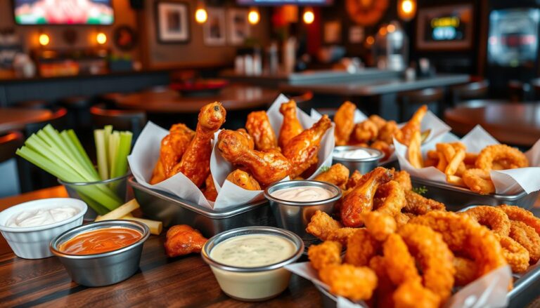 buffalo wild wings dinner menu