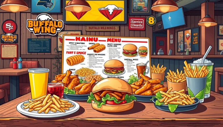 buffalo wild wings menu