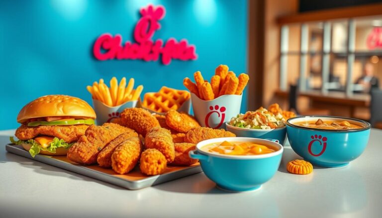 chick fil a little blue menu