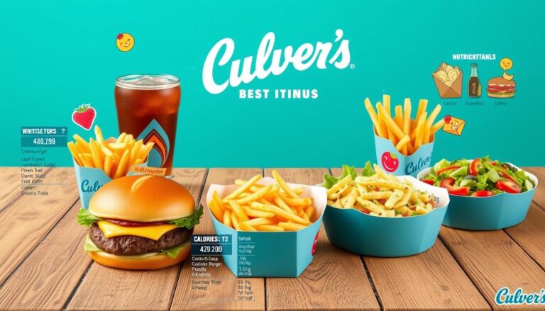 culvers menu nutrition