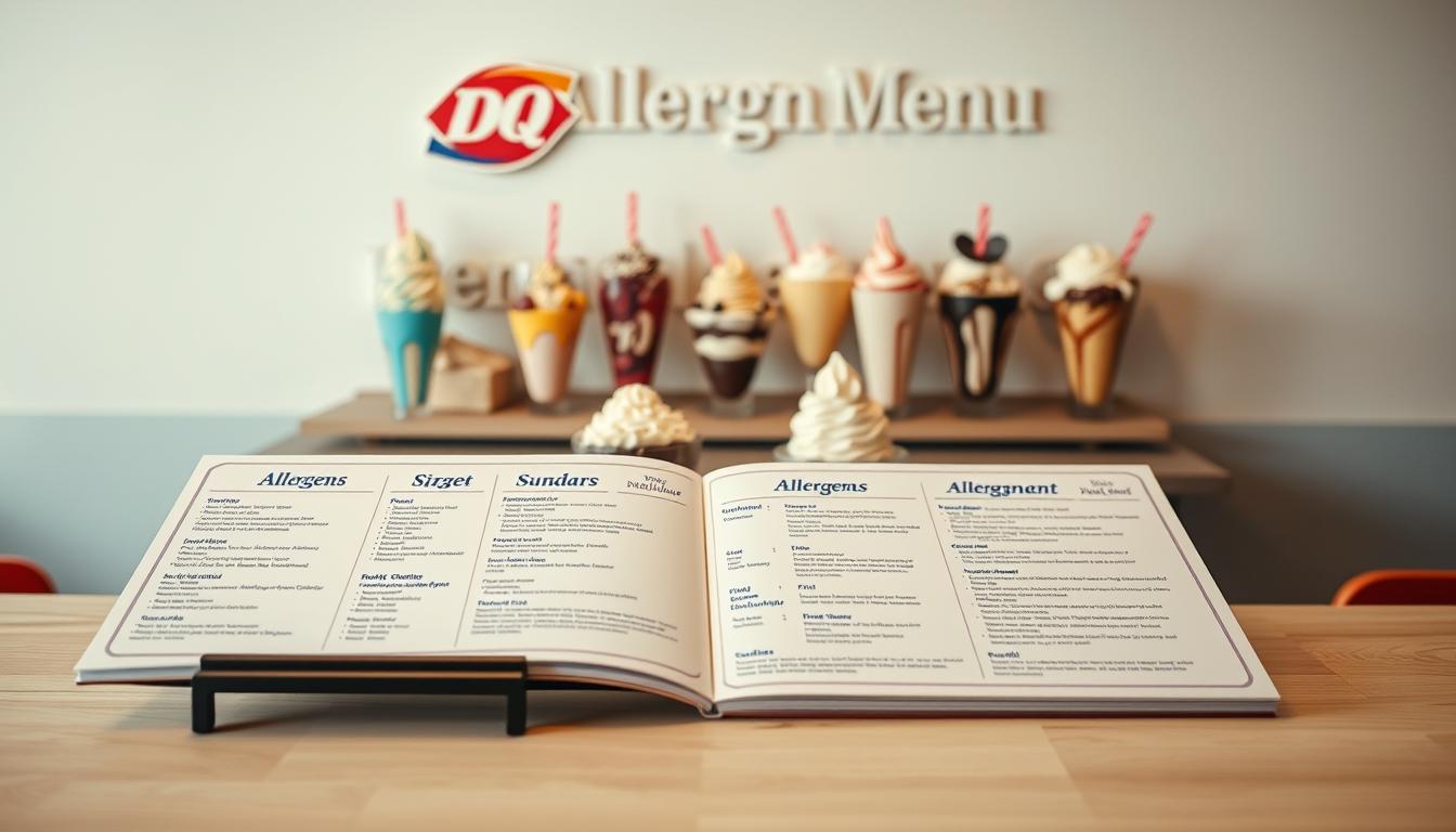 dairy queen allergen menu