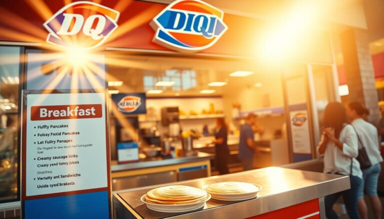 dairy queen breakfast menu