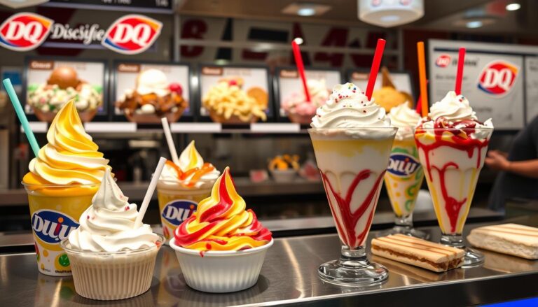 dairy queen dessert menu