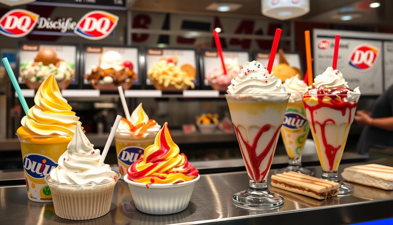 dairy queen dessert menu