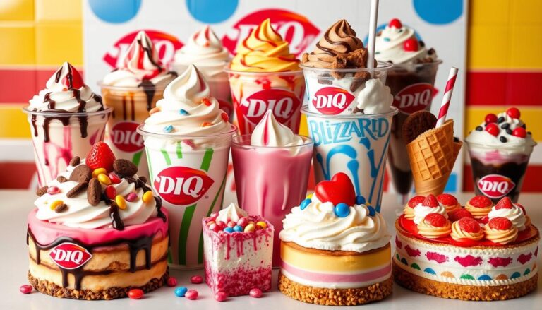 dairy queen dessert menu