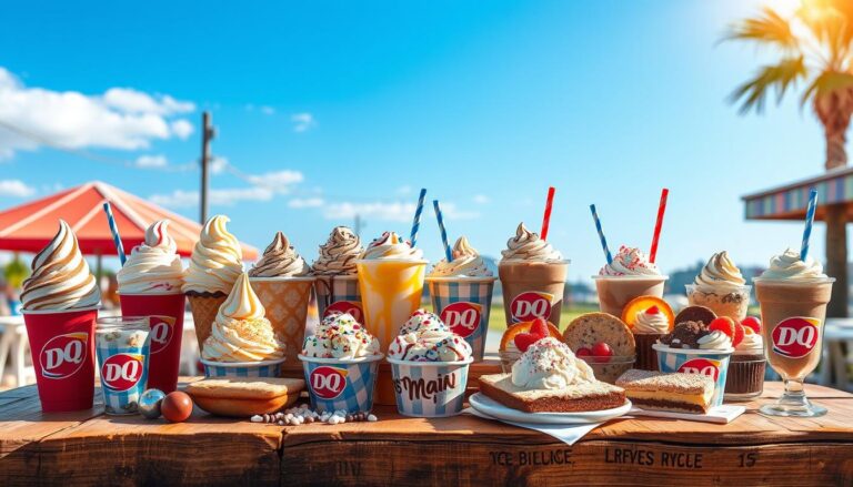 dairy queen ice cream menu