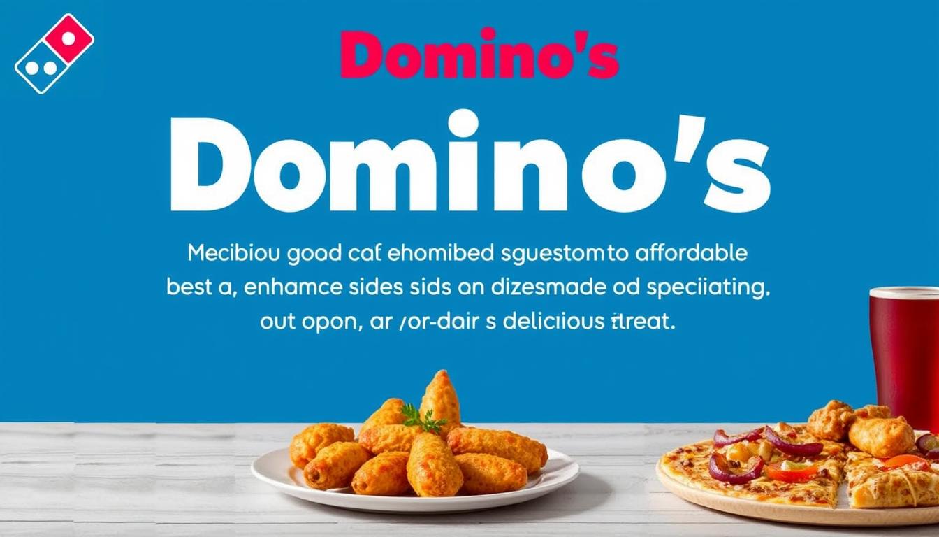 domino's sides menu