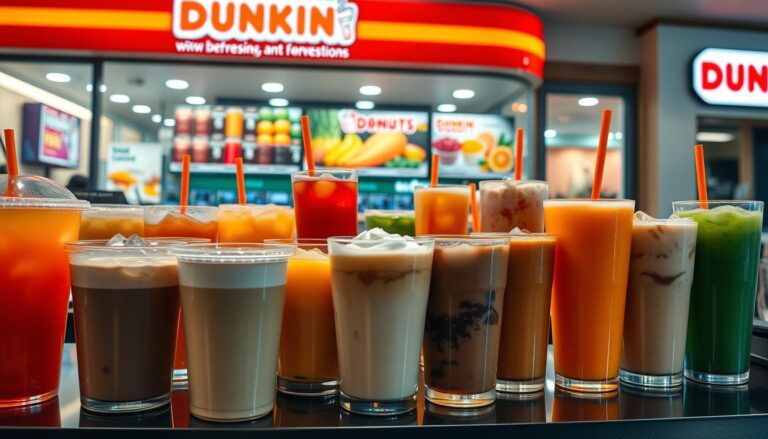 dunkin donuts drink menu