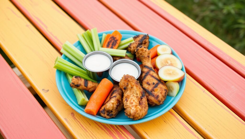 healthy kids' options buffalo wild wings