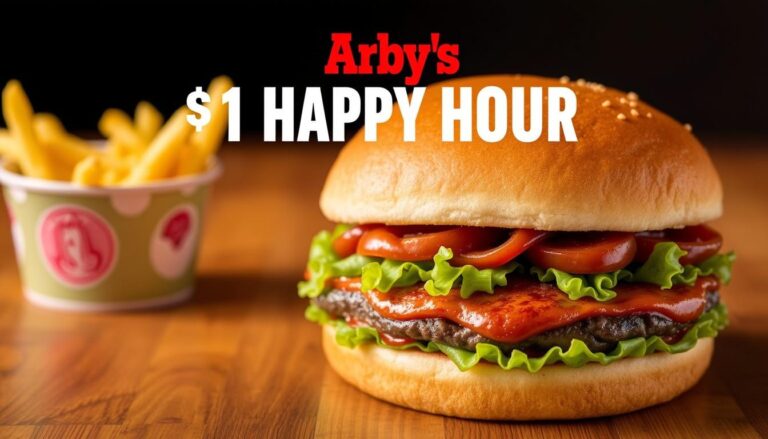 Arby’s $1 Happy Hour Menu Prices