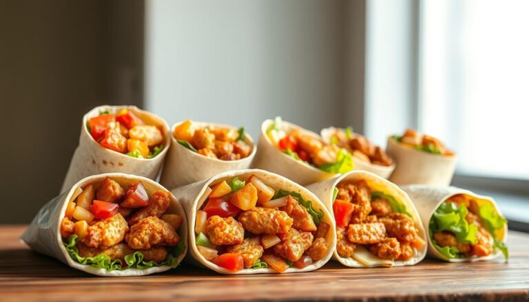 kfc warps menu