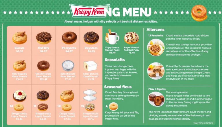 krispy kreme allergen menu