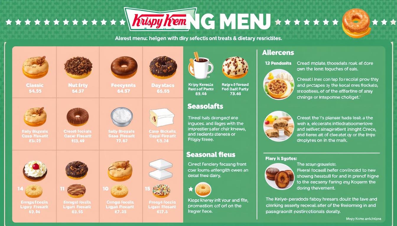 krispy kreme allergen menu