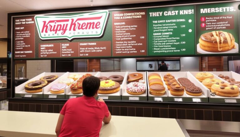 krispy kreme meridian menu