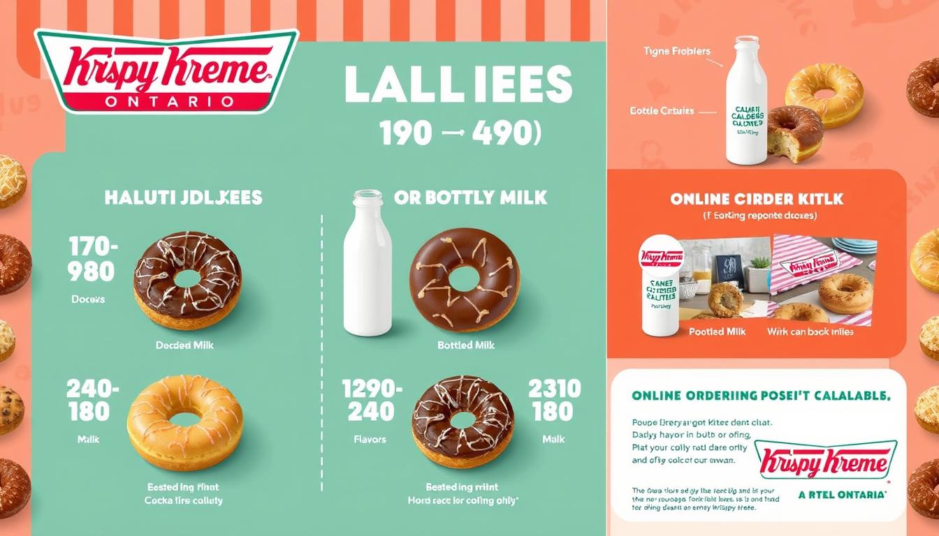 krispy kreme ontario menu